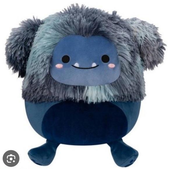 NWOT Dani the Navy Blue Bigfoot Squishmallow 11" Soft Plush Stuffy Toy SO CUTE! - Picture 1 of 9